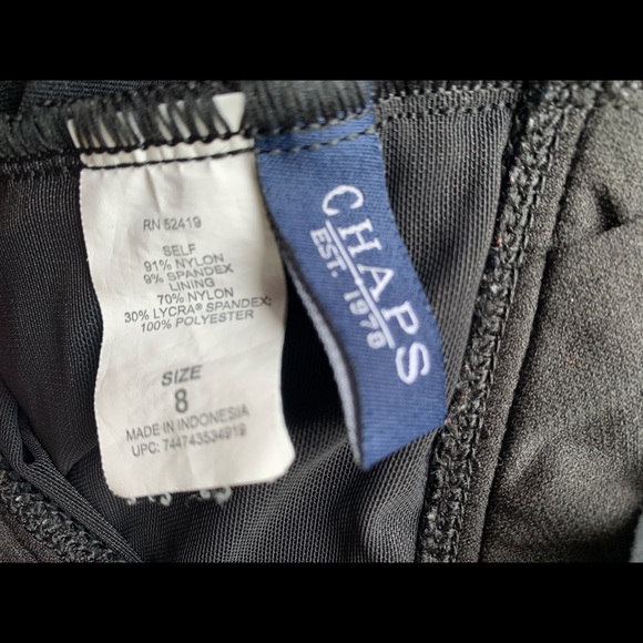 Chaps Ruffle swimsuit - Picture 3 of 4